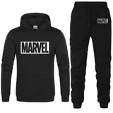 MARVEL  Tracksuit Hoodies+Pants Suits Casual Hoodie