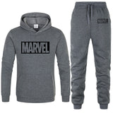 MARVEL  Tracksuit Hoodies+Pants Suits Casual Hoodie