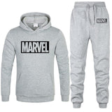 MARVEL  Tracksuit Hoodies+Pants Suits Casual Hoodie